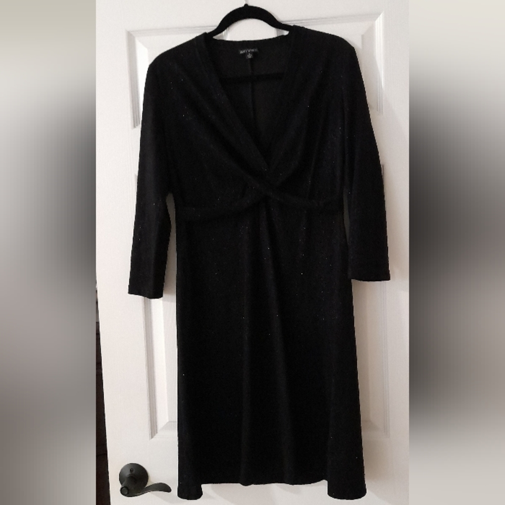 Black cocktail dress